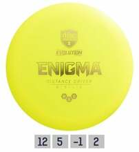 Discgolfi ketas Discmania Neo Enigma, kollane
