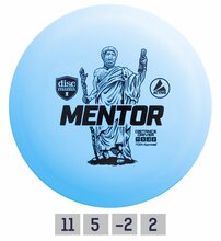 Discgolfi ketas Discmania Mentor, helesinine