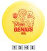 Discgolfi ketas Discmania Genius, kollane