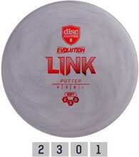 Discgolfi ketas Discmania Soft Exo Link Evolution, hall