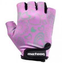 Laste rattakindad Meteor Flower, roosa, XS
