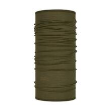 Kaelussall Buff Lightweight Merino Wool Solid Bark