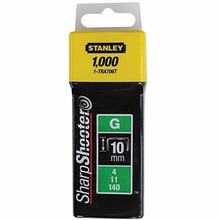 Klambrid Stanley, G tüüp, 10 mm, 1000 tk