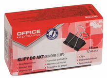 Paberiklambrid Office Products, 15 mm, 12 tk