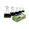 Paberiklambrid Forpus, 15 mm, 12 tk, must
