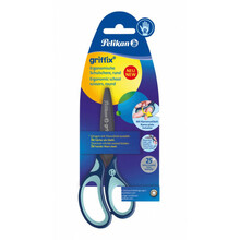 Käärid ümardatud otstega Pelikan Griffix R, 14 cm, sinine