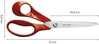 Käärid vasakukäelistele Fiskars Classic Universal Scissors, 21 cm, punane