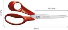 Käärid vasakukäelistele Fiskars Classic Universal Scissors, 21 cm, punane
