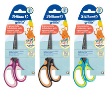 Koolikäärid paremakäelistele Pelikan Griffix R, 15 cm, mix värvid