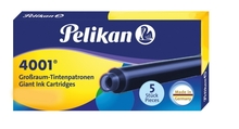 Tindikapslid Pelikan GTP/5, must-sinine, 5 tk
