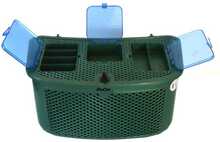 Kalastuskast Plastilys Prancuzija, 34 x 19 x 17 cm, sinine/roheline