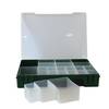 Kalastuskast Amona Fishing Box, 32.2 cm, läbipaistev/tumeroheline