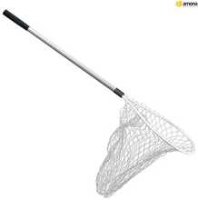 Maandumisvõrk Akara Grip, 48 cm, hõbe/must