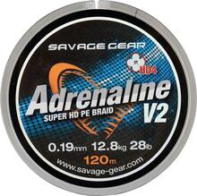 Punutud nöör Savage Gear SG HD4 Adrenaline V2, 0.13 mm, 120 m, hall
