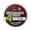 Punutud tamiil DAM Crosspower 4-Braid, 150 m, 0.22 mm, roheline