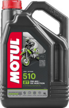 Mootorratta mootoriõli Motul 510 2T 104030, 4 L