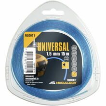 Trimmeri tamiil Universal NLO011, ümmargune, 1,5 mm x 15 m