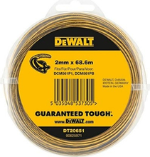 Trimmeri jõhv DeWalt DT20651-QZ, 2 mm x 68,6 m