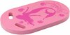 Ujumislaud lastele Lean Toys Mermaid, 41 x 23.5 x 2.5 cm, roosa