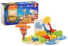 Konstruktor Marioinex Mini Waffle Safari loomad 07092, 50 tk