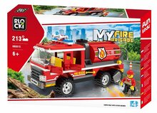 Konstruktor Blocki MyFireBrigade tuletõrjeauto KB0815, 213 tk