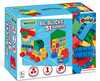 Mänguklotside komplekt Wader Big Blocks 41592, 51 tk