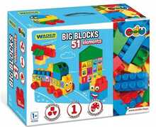 Mänguklotside komplekt Wader Big Blocks 41592, 51 tk