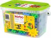 Ehitusklotsid Korbo Blocks Basic 120 R1404, 120 tk