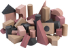 Pehmed klotsid BabyTrold Foam Blocks Dusty Rose 18-49DR, 52-63 tk