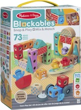 Mänguklotside komplekt Melissa & Doug Blockables City, 73 tk