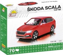 Konstruktor Cobi Škoda Scala 1.0 TSI 24582, 70 tk