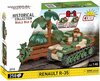 Konstruktor Cobi Renault R-35 2719, 258 tk, pruun/roheline
