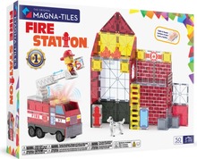 Magnetiline konstruktor Magna-Tiles tuletõrjedepoo, 50 osa