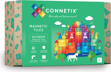Magnetklotside komplekt Connetix Rainbow Creative Pack, 102 osa