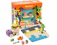 Konstruktor Marioinex Mini Waffle City toiduauto 904244, 148 tk