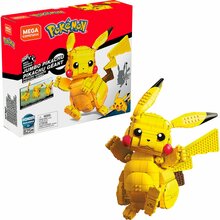 Konstruktorsari Mattel Mega Bloks Pokemon Jumbo Pikachu FVK81, 806 tk