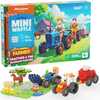 Konstruktor Marioinex Mini Waffle Farmer Tractors and a Fabulous Meadow, 110 tk