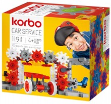 Konstruktor Korbo Autoteenindus R1401, 119 tk