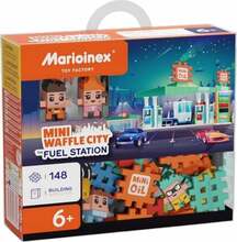 Konstruktor Marioinex Mini Waffle City Tankla, 148 tk