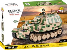 Konstruktor Cobi Sd.Kfz. 184 Ferdinand 2583, 1268 tk