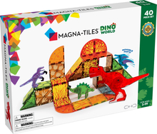 Magnetkonstruktor Magna Tiles Dino World 90232, 40-osaline komplekt