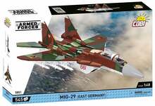 Konstruktor, lennuk Cobi Klocki Armed Forces MiG-29 (East Germany) 5851, 545 tk