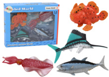 Mereelukate figuuride komplekt Lean Toys, 4 tk