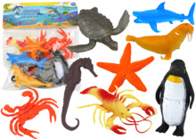 Mereelukate figuuride komplekt Lean Toys, 10 tk