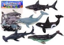 Suurimate mereloomade figuuride komplekt Lean Toys, 6 tk