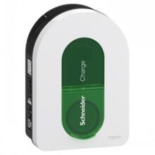 Elektriauto laadimisjaam Schneider Electric EVH5A22N2S, roheline/valge, 7,4/11/22 kW, 1P/3P, Type 2S