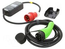 Mobiilne elektriauto laadija Qoltec 52471, Type 2, 7 kW, 230 V, CEE 5 PIN