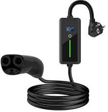Elektriauto kaasaskantav laadija Hismart TESLA NACS, Schuko (220V), 3,5 kW, 6-16 A, 1-faasiline, 5 m