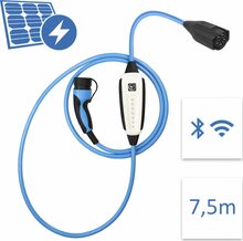Elektriauto laadimisjaam NRGkick 32A Pure PV, 22 kW, 7,5 m, WLAN