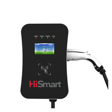 Elektriauto laadimisjaam Hismart EV200085, Type 2, 22 kW, 32 A, 3-faasiline, 5 m, valge/must